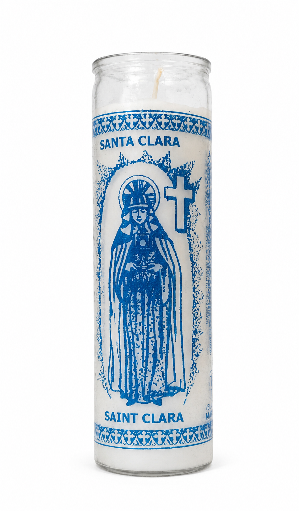 Saint Clara Candle