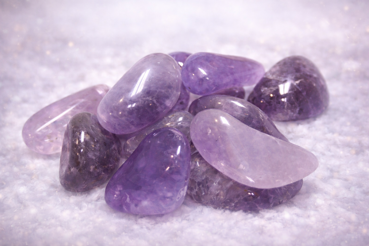 Amethyst Tumbled Stone