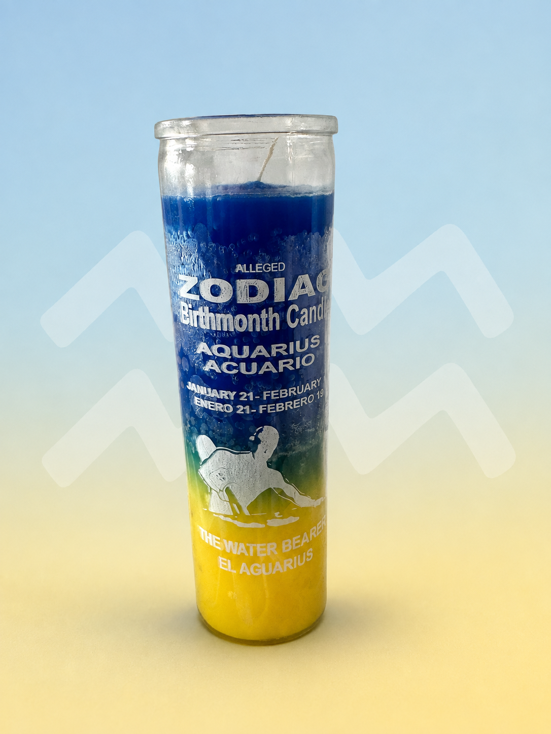 Aquarius Candle