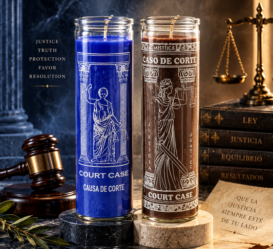 Court Case Candle