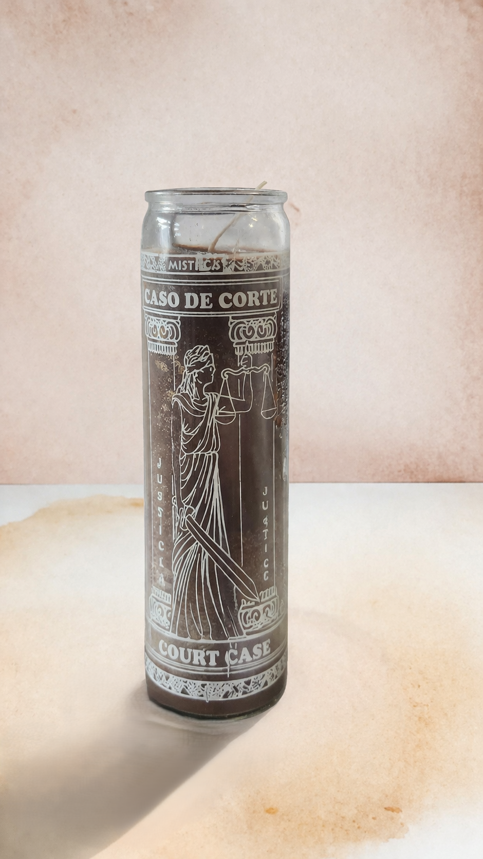 Court Case Candle