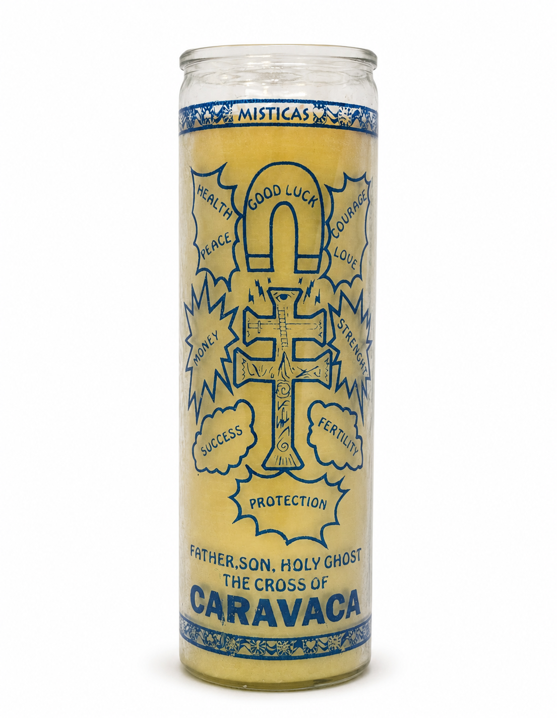 Cross of Caravace - Yellow Candle