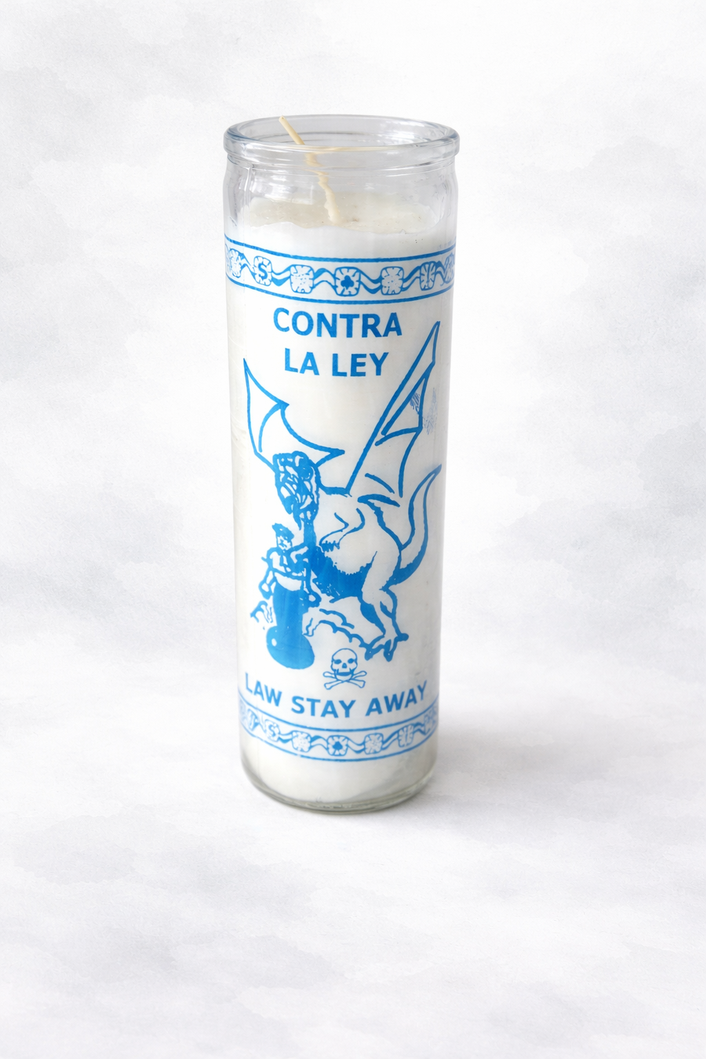 Law Stay Away Candle
