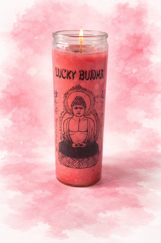 Lucky Buddha Candle