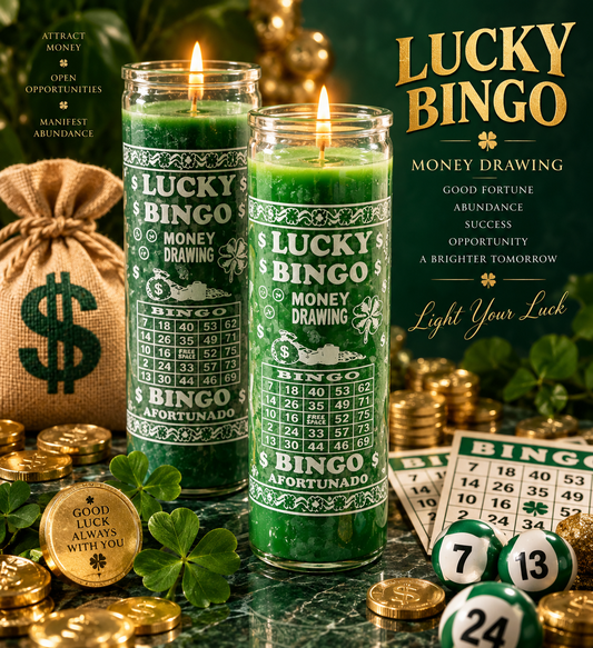 Lucky Bingo Candle