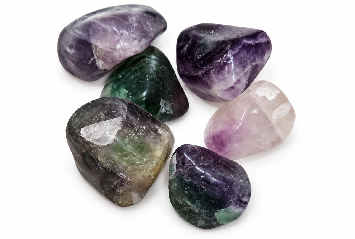 Rainbow Flourite Stone