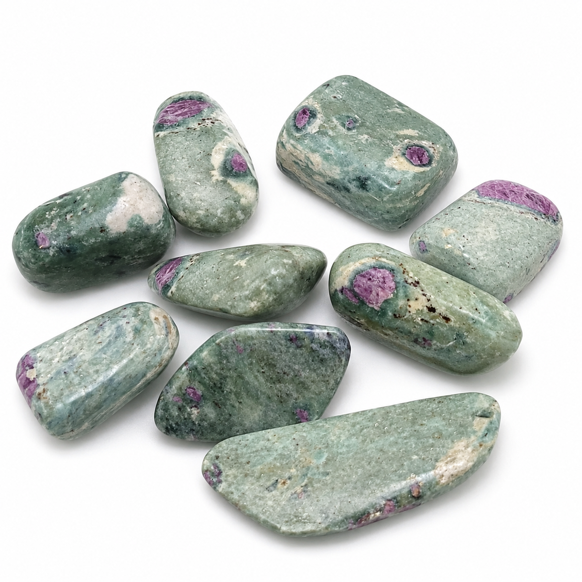 Ruby in Fuchsite Stone