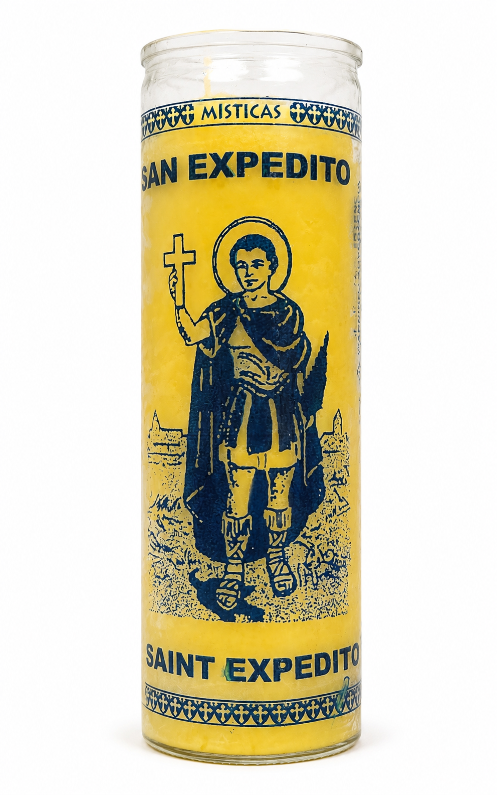 Saint Expedito Candle