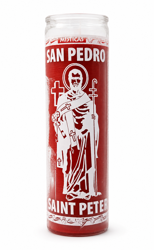 Saint Peter - Red Candle