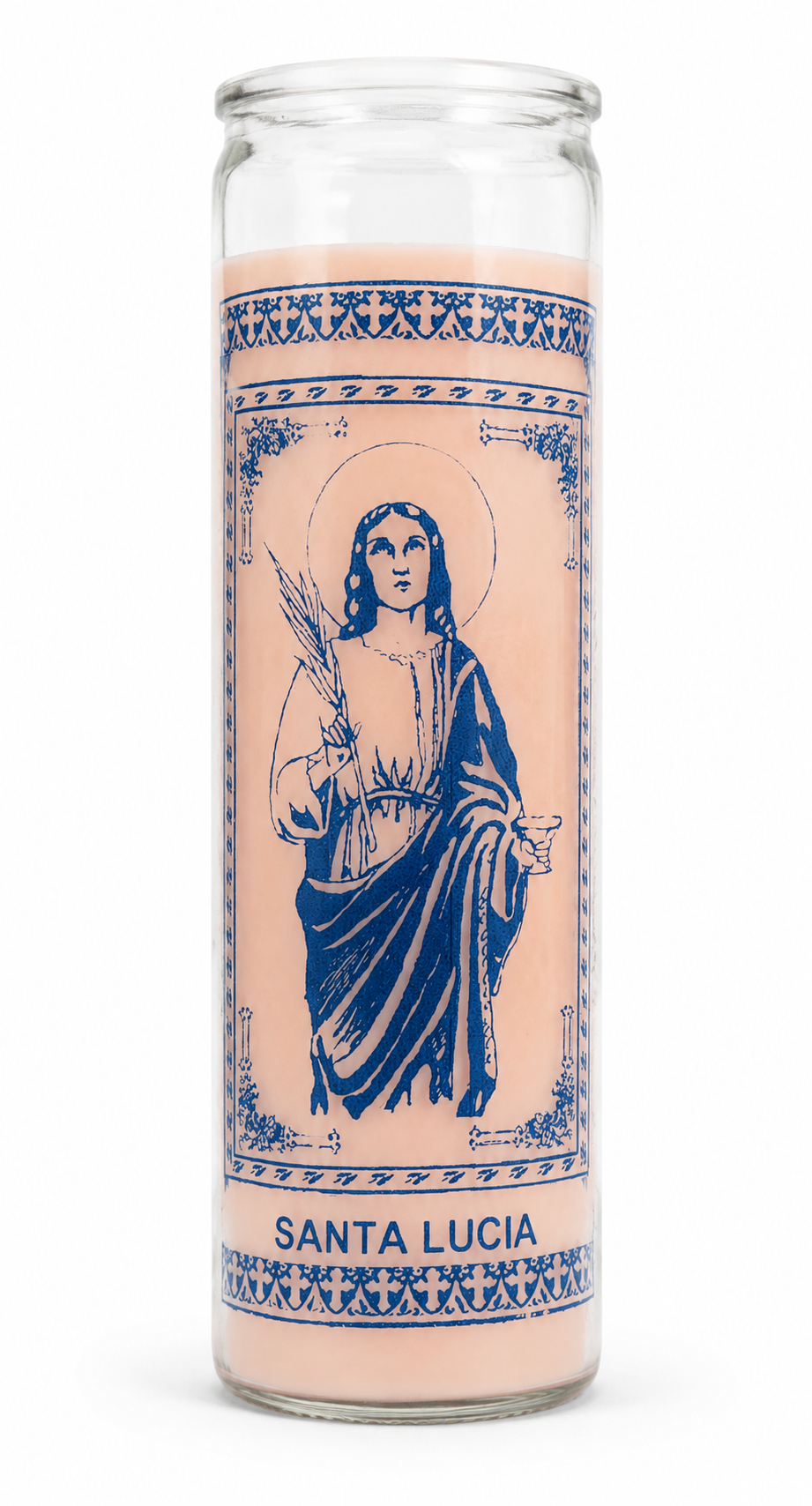 Saint Lucy - Pink Candle