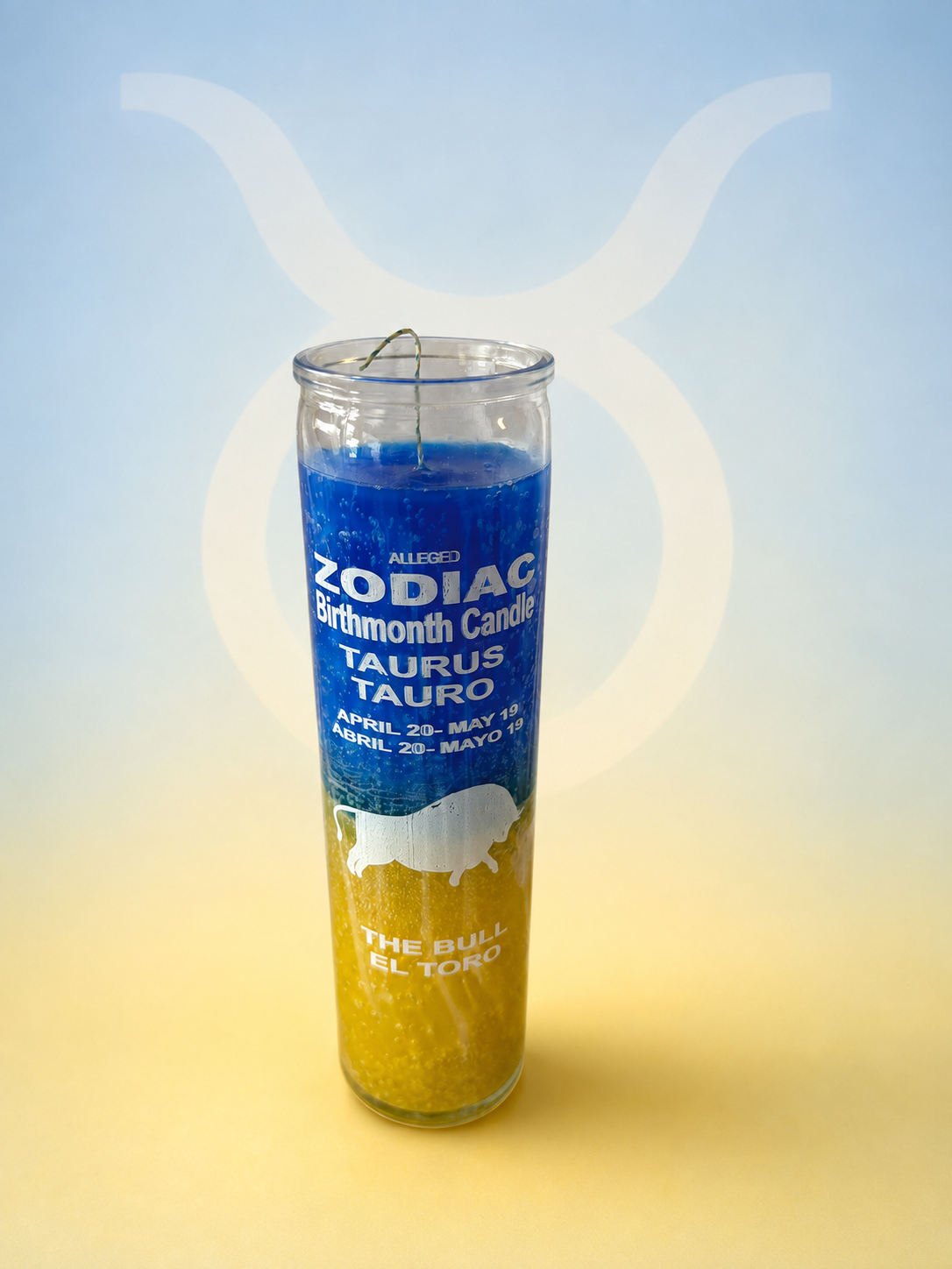 Taurus Candle