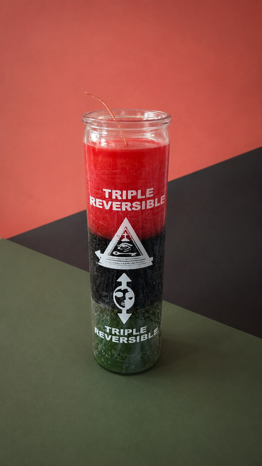 Triple Reversible Candle